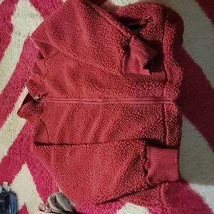 Ladies fleece zip up